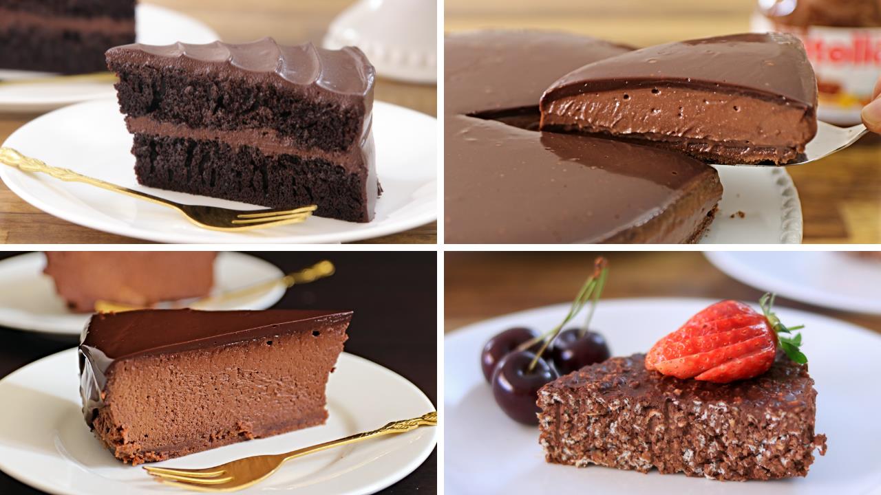 עוגות שוקולד הכי טובות בעולם | 4 מתכונים שאתם חייבים לנסות